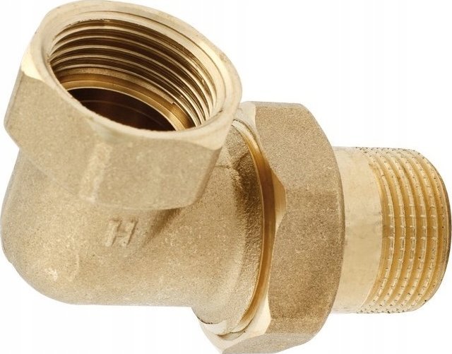 ŚRUBUNEK MOSIĘŻNY KĄTOWY 3/4" Z ORINGIEM ( SR.K.20 ) H.// ŁM.ŚK.20.H