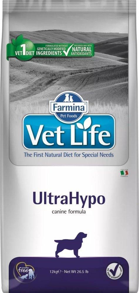 Farmina FARMINA Vet Life Dog Ultrahypo 12kg + Advantix - dla psów 25-40kg (pipeta 4ml)