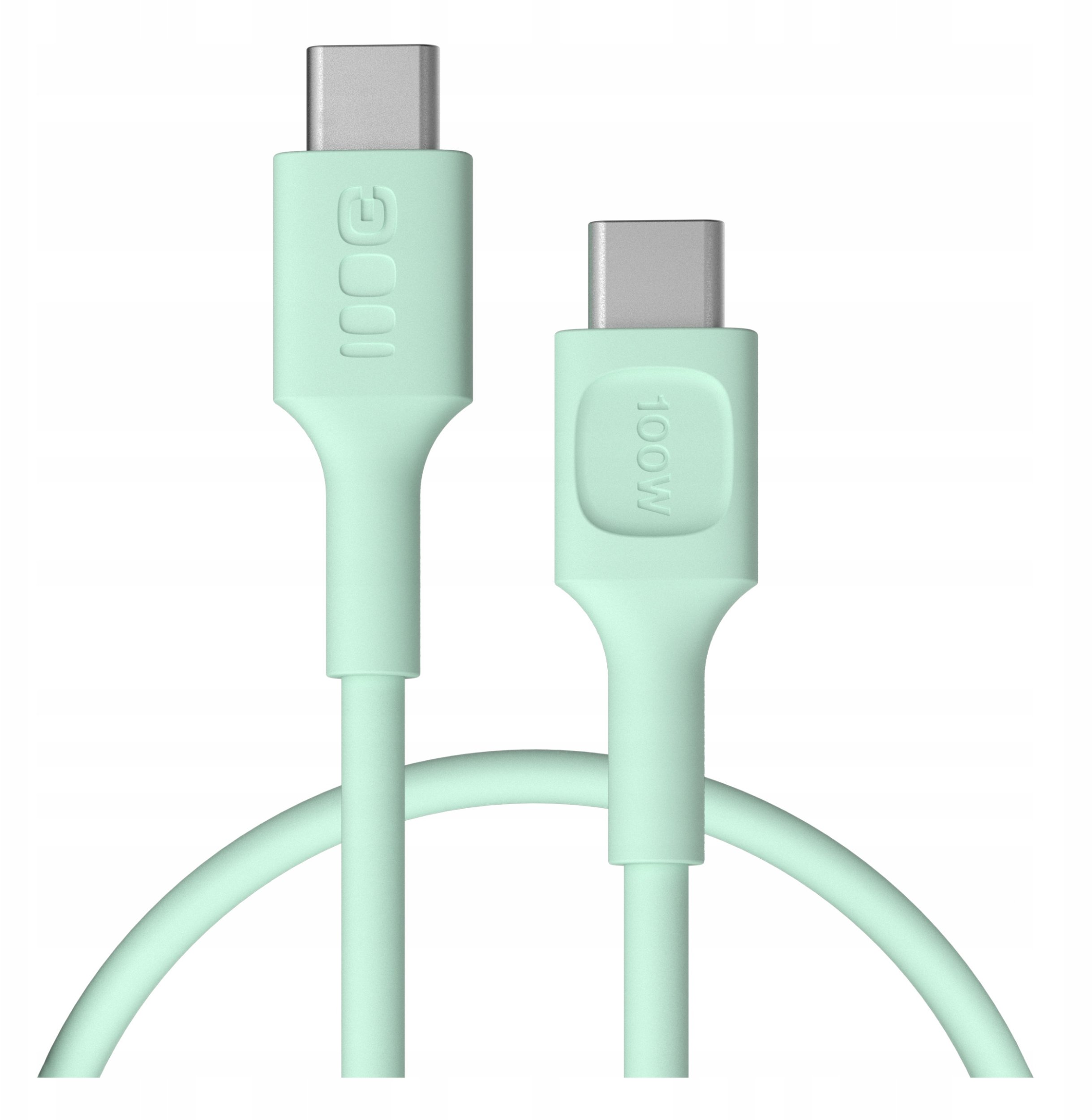 Kabel USB Green Cell USB-C - USB-C 0.3 m Niebieski (KABGC100PS30MG)