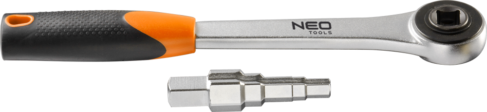 Neo Klucz do śrubunków z grzechotką 1/2" (02-060)