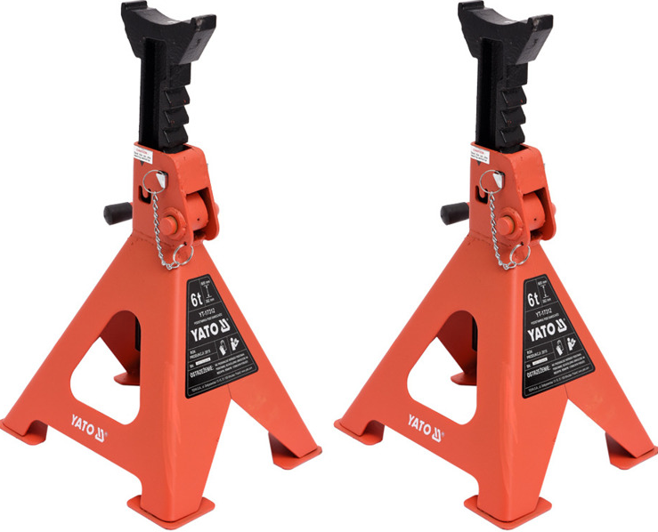 Yato Podstawki pod samochód max. 6t 382-600mm 2szt. (YT-17312)