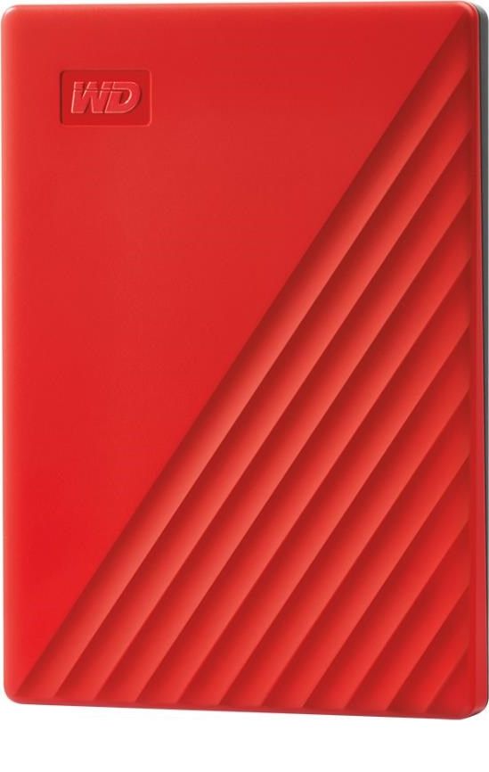 Dysk zewnętrzny HDD WD My Passport 2TB Czerwony (WDBYVG0020BRD-WESN)
