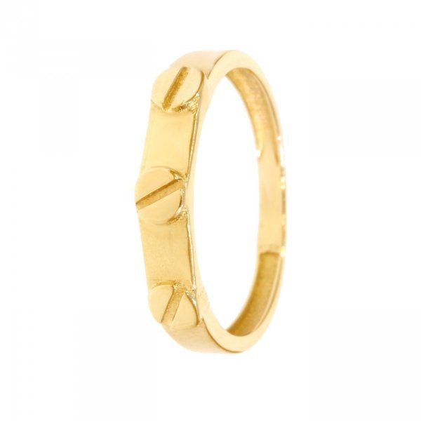 Pierścionek złoty śrubka PR.00779 pr.585