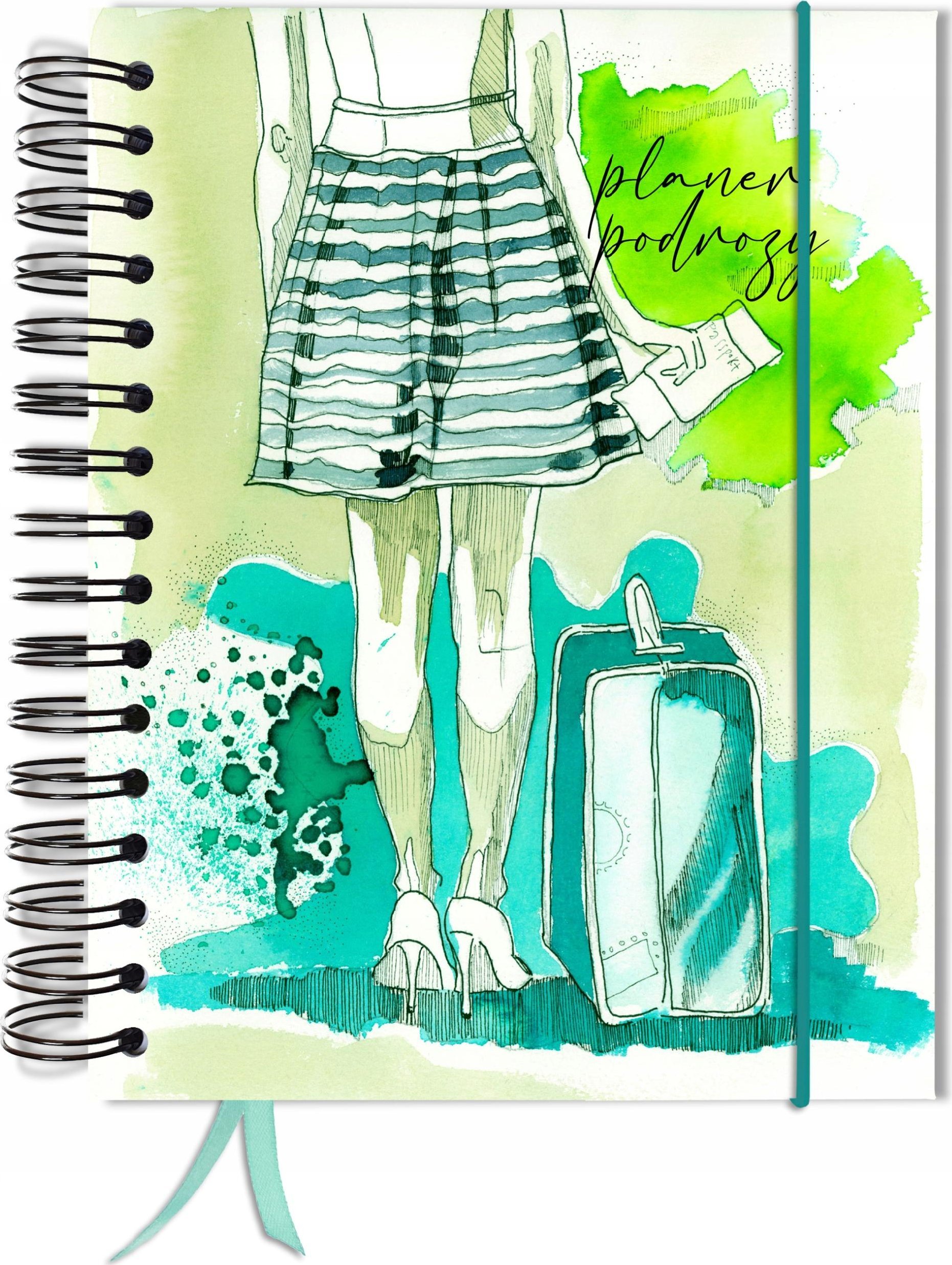 TadaPlanner Planer podróży Travelbook TaDa Planner A5+ dziennik podróżnika pamiętnik