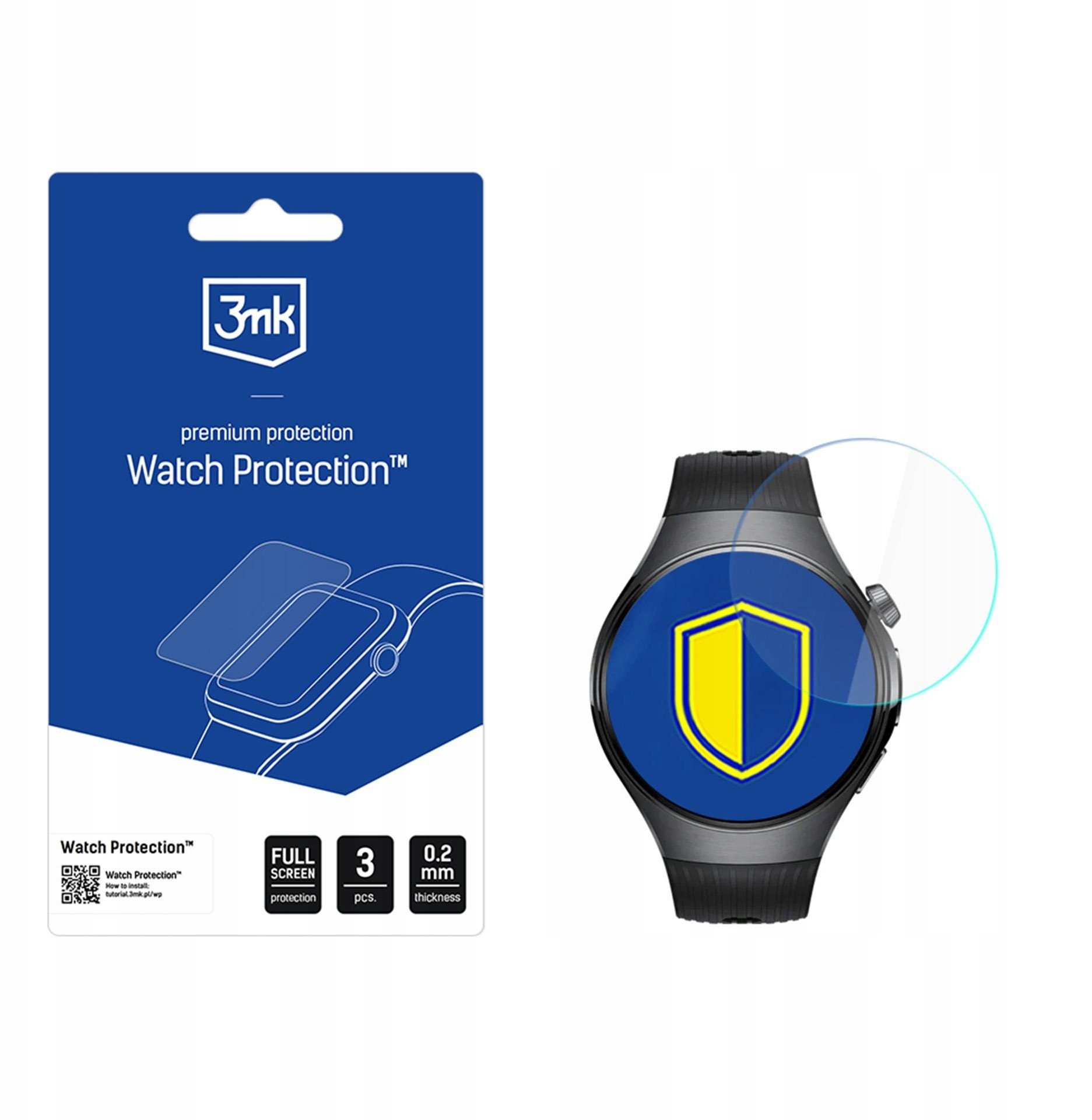 Huawei Watch 5 46mm - 3mk Watch Protection ARC