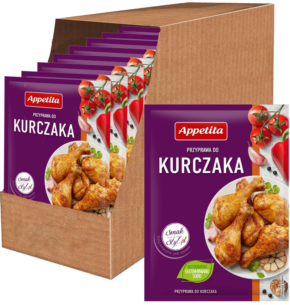 Appetita Przyprawa do kurczaka 30 g x 25 sztuk