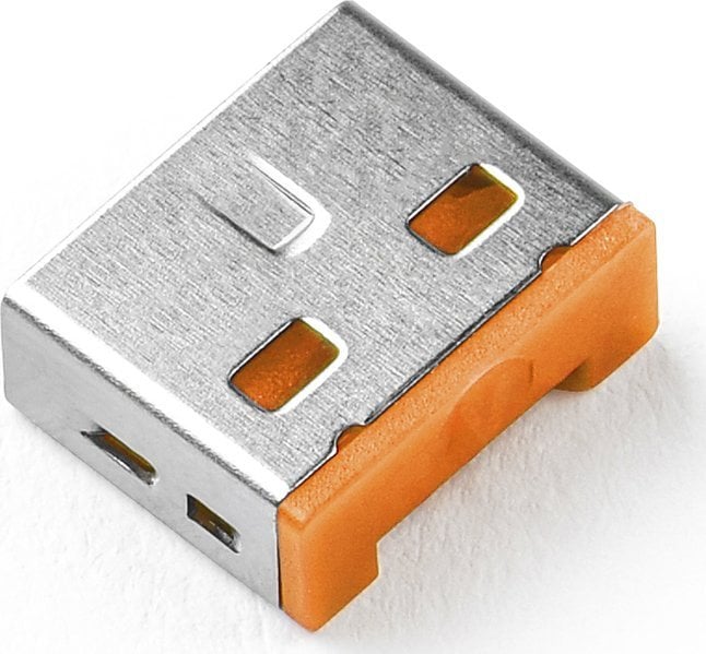 Smartkeeper Basic USB Port Lock 10 - 10x zaślepka, pomarańczowy