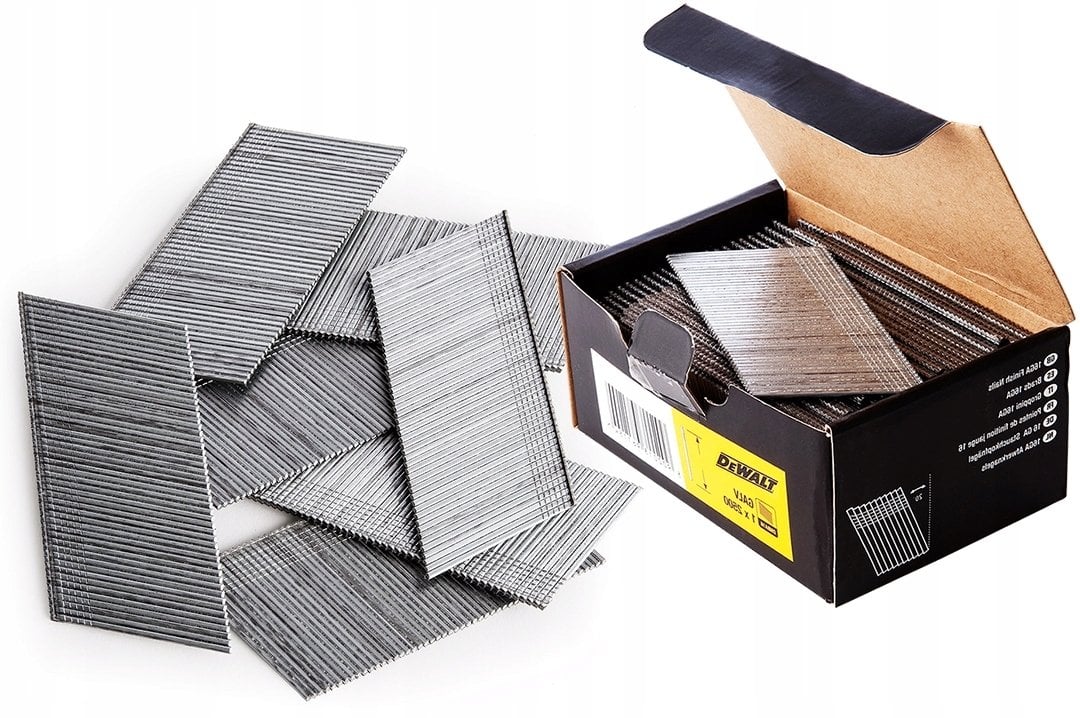 Dewalt gwoździe 16ga do magazynka nachylonego 20°, 63 mm stal ss304