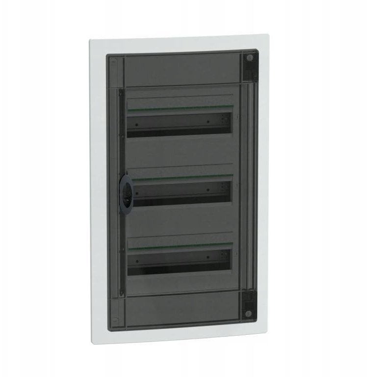 Rozdzielnica PrismaSeT XS 3x13 PSXS-3-13-PT-P podtynkowa drzwi przezroczyste IP40 IK09 LVSXP313