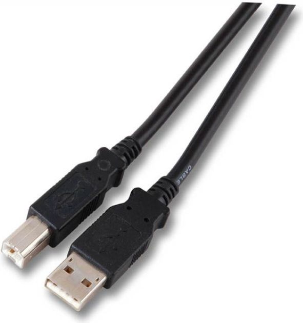 Kabel USB EFB USB-A - USB-B 5 m Czarny (K5255SW.5)