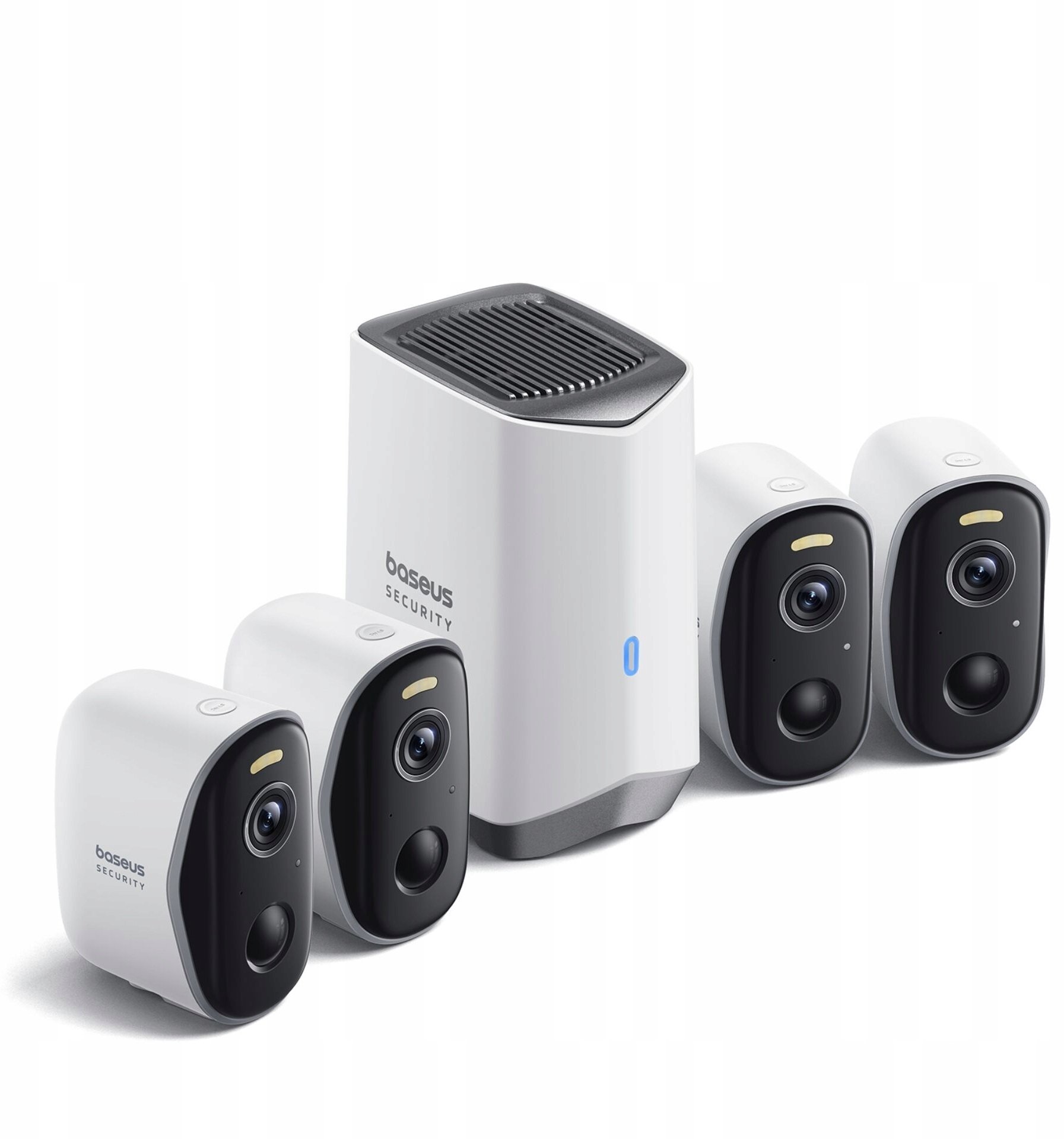 Baseus Security N1 Plus Outdoor Kamera 2K 4-Cam Kit