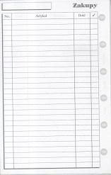 Antra Wkład do organizera K Zakupy (270079)