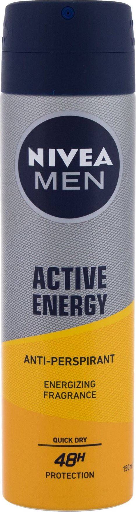 Nivea Men Active Energy 48H Antyperspirant 150ml