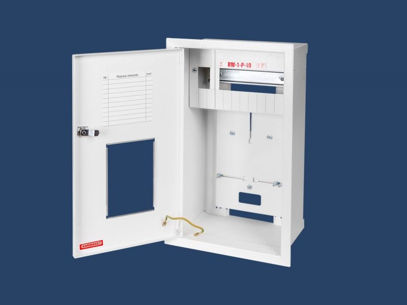 Karwasz Szafka licznikowa podtynkowa 1-licznikowa 1-fazowy 10 modułów IP30 (RW-1-P-10 Z/O)