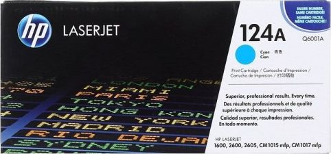 Toner HP 124A Cyan Oryginał (Q6001A)