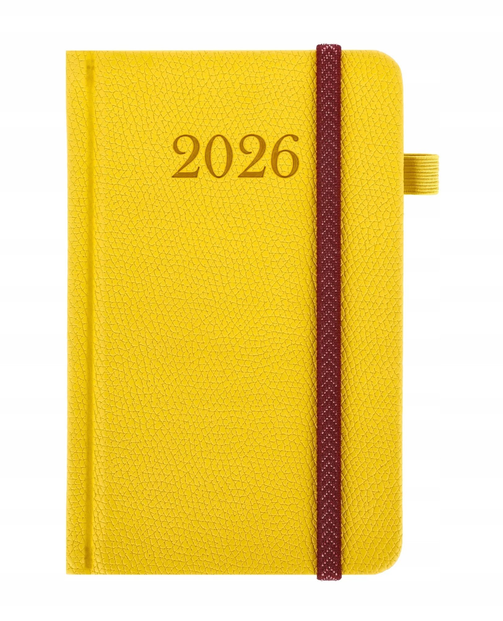 Terminarz 2026 tygod. 8x13cm Waran pastele MIX