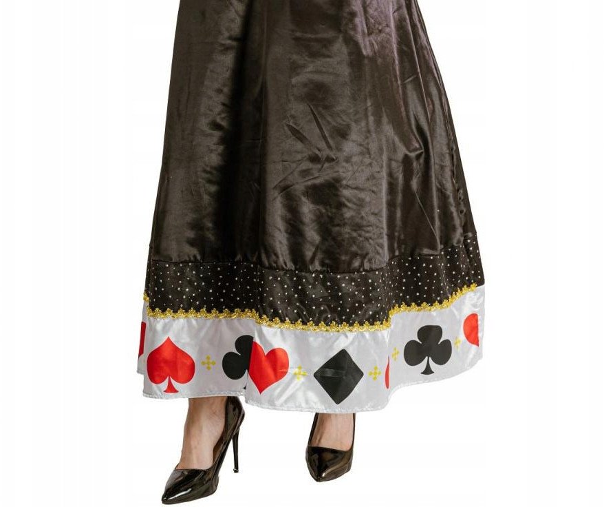 Strój dla dorosłych Dama Kier rozm. M