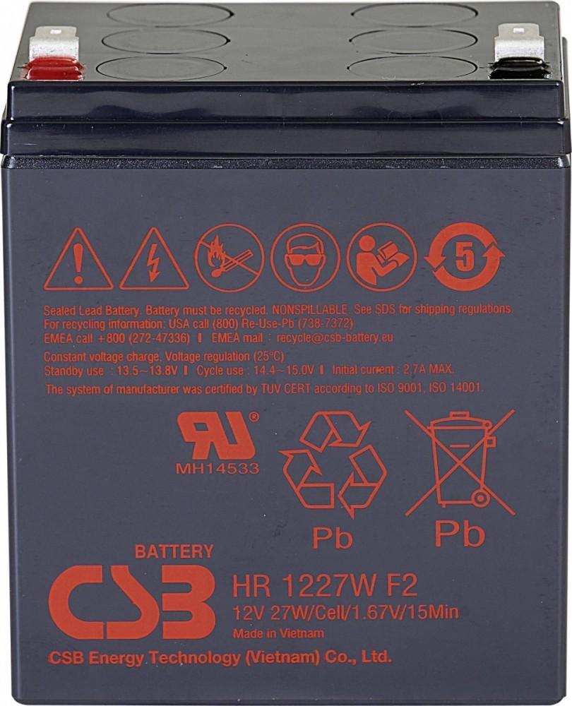 CSB Akumulator 12V 6.3Ah (HR1227WF2)