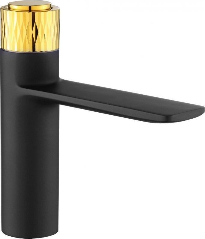 Bateria umywalkowa Mexen Mexen Zero+ bateria umywalkowa, czarna/złota - 71600-75