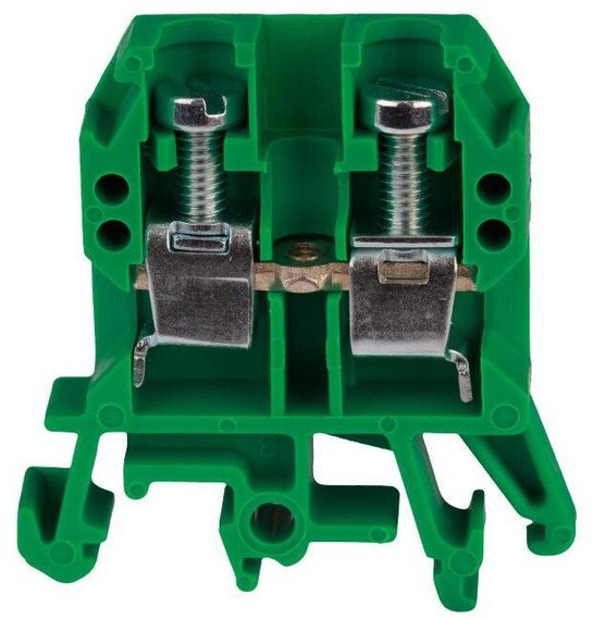 A11-0205 Złączka szynowa 0,5-10 mm2 zielona ZUG-G10 A11-0205