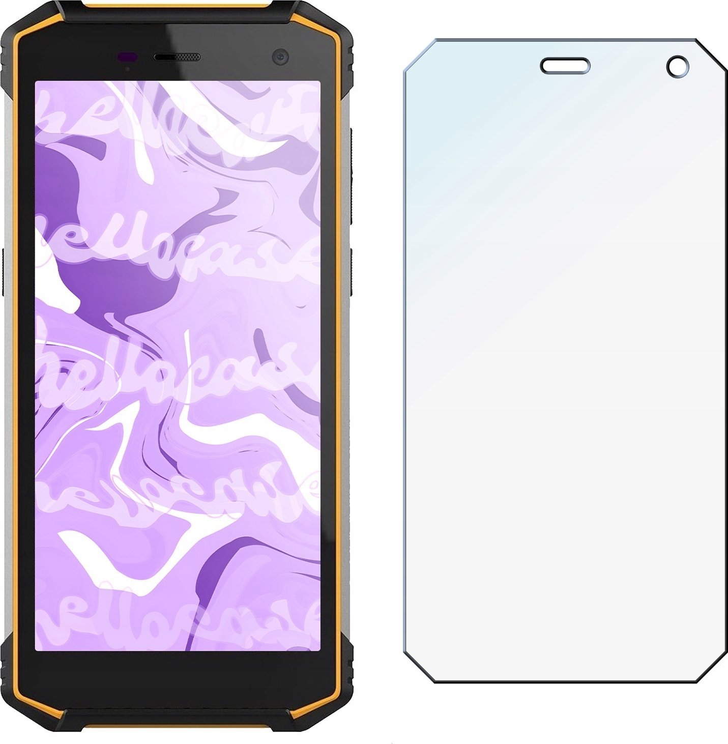 Hello Case Szkło Hartowane do Hammer Energy 2 (szybka 9H, płaskie 2.5D, ochronne)