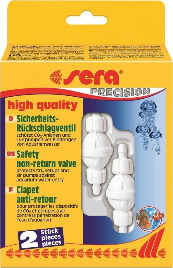 Sera Zawór zwrotny high quality, jednostronny, 2szt/OPAK