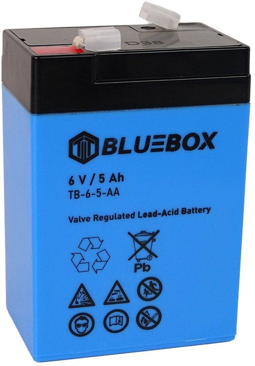 BLUEBOX Akumulator Żelowy VRLA AGM 6V5Ah Do Auta Na Akumulator