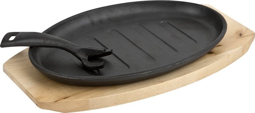 Patelnia Witek Home grillowa Żeliwna 17cm