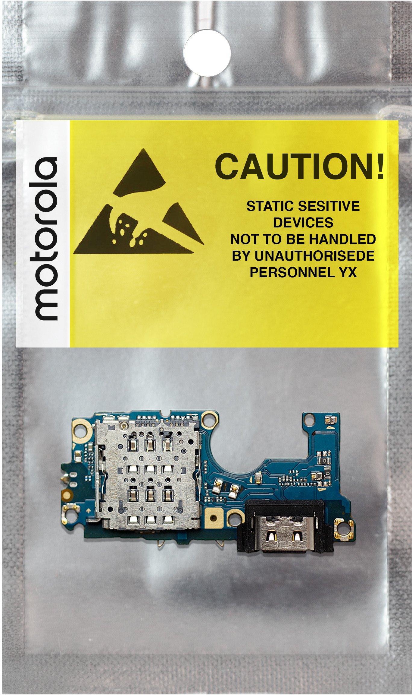 Płytka Ładowania do Motorola Moto G85 USB SIM Oryginał Zila XT2427-3 (5904858382644)