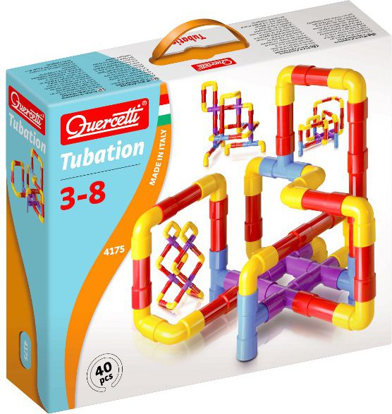 Quercetti UKŁADANKA TUBATION 40 EL. 4175