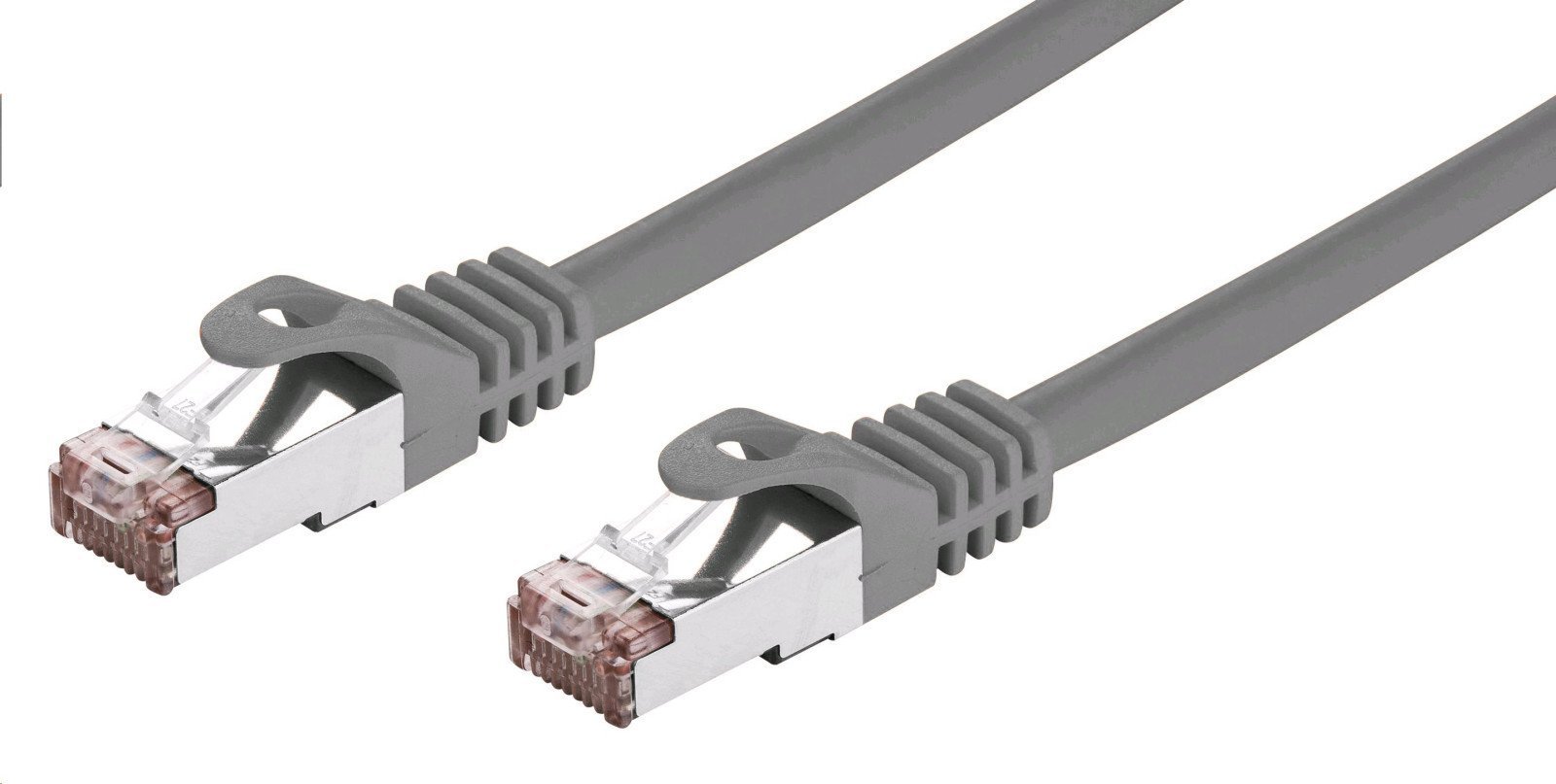C-Tech C-TECH kabel patchcord Cat6, FTP, šedý, 3m