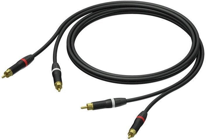 Kabel PROCAB PRA800/1, 2x RCA (M) (1m)