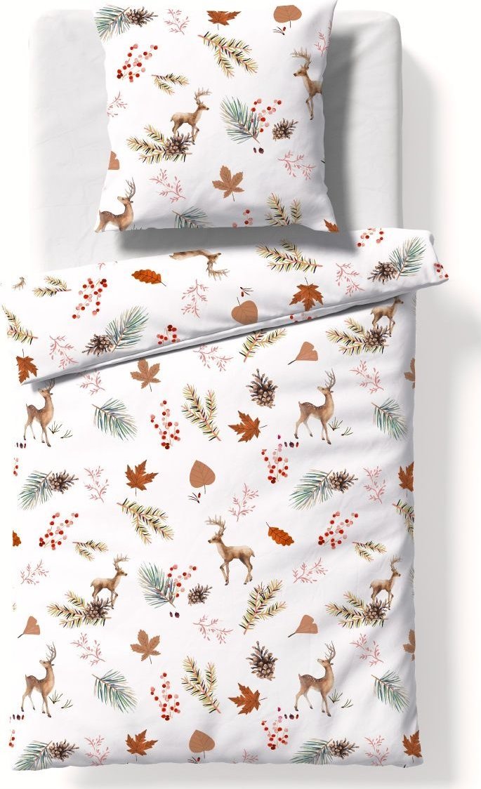 Fleuresse Pościel flanelowa 155x200 cm Aspen 434474-03