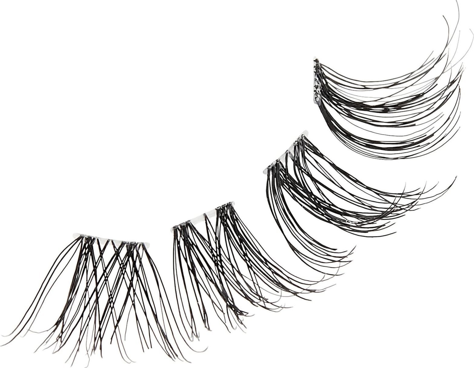 Kiss KISS Sztuczne rzęsy kępki The New Natural, 24 kępki