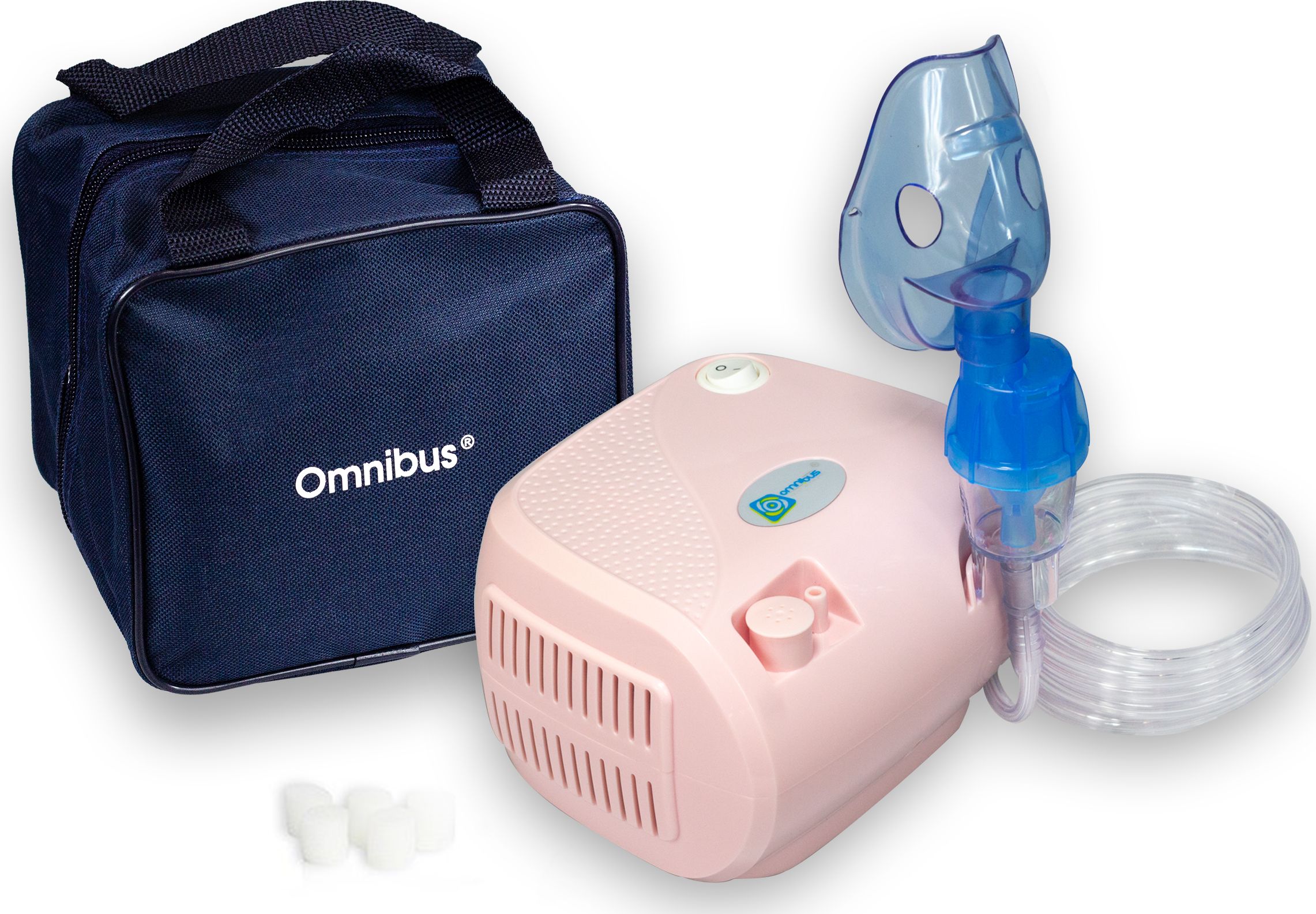 Omnibus Inhalator BR-CN116 różowy