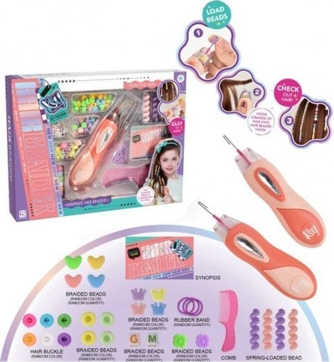 Gazelo Akcesoria dlalalek zaplatanie włosów G206064 70740