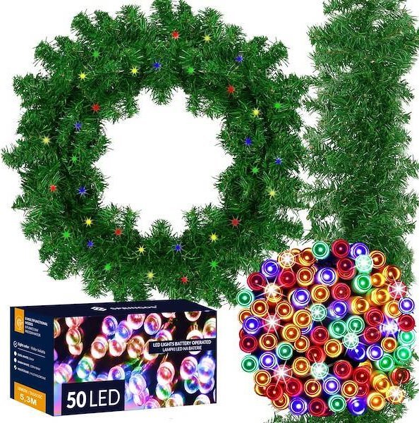 Dekoracja świąteczna Springos girlanda