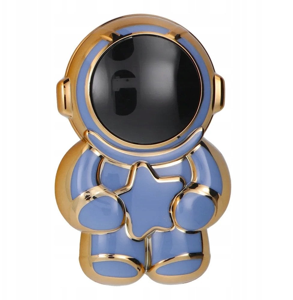 Stojak na telefon ASTRONAUTA - naklejany - niebieski