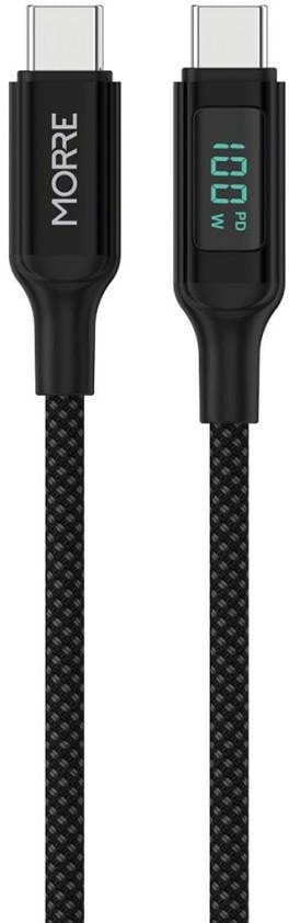 MORRE KABEL DO LADOWARKI USB-C 100W 1,5m Z WYSWIETLACZEM LED