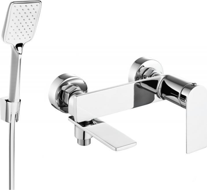 Bateria wannowa Mexen Mexen Zero R62 bateria wannowa z zestawem prysznicowym, chrom - 7113R62-00