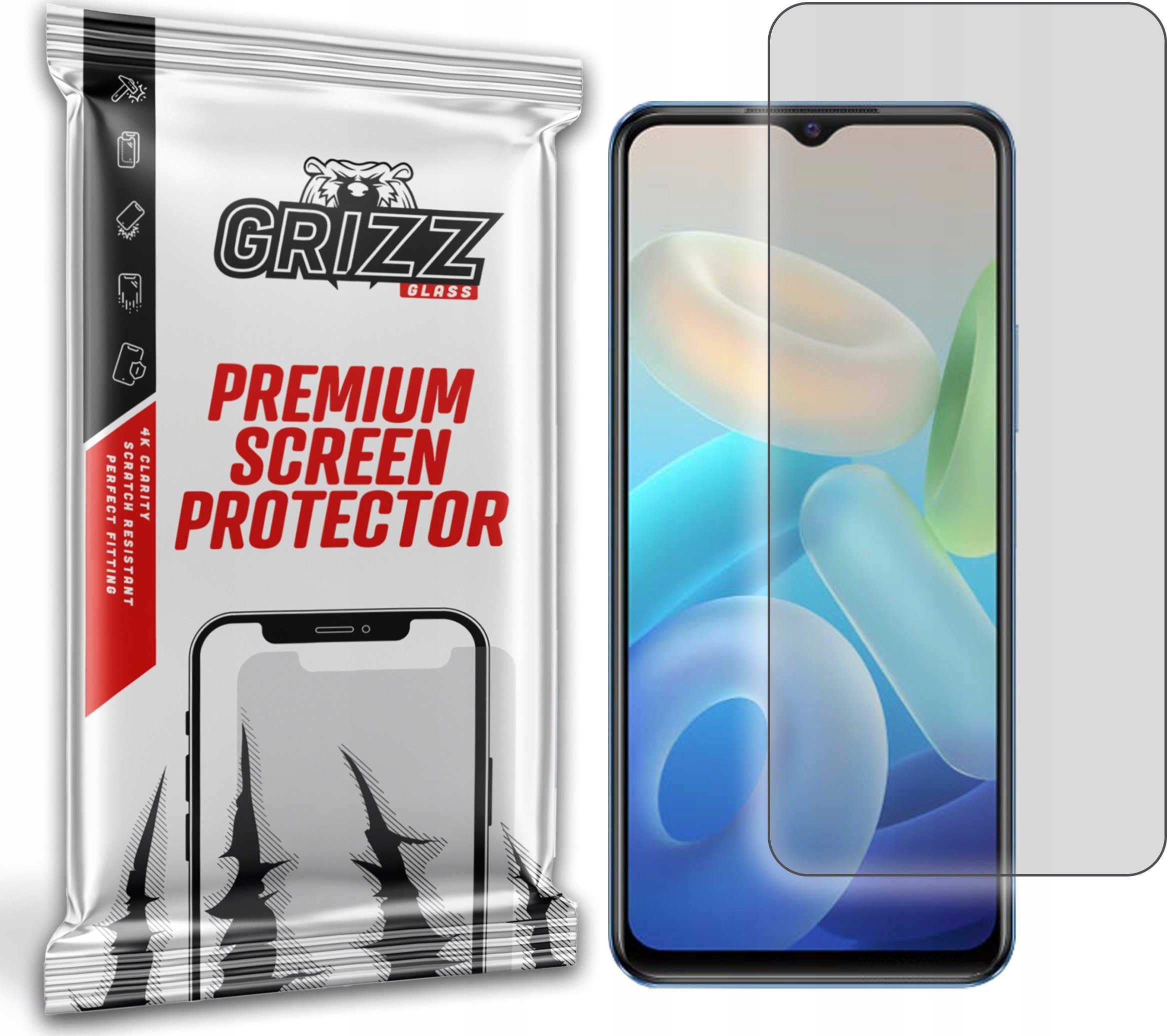 GrizzGlass Folia matowa GrizzGlass PaperScreen do vivo Y55s 2023