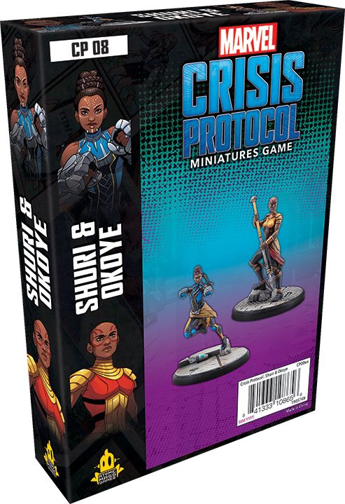 Fantasy Flight Games Gra planszowa Marvel: Crisis Protocol - Shuri and Okoye
