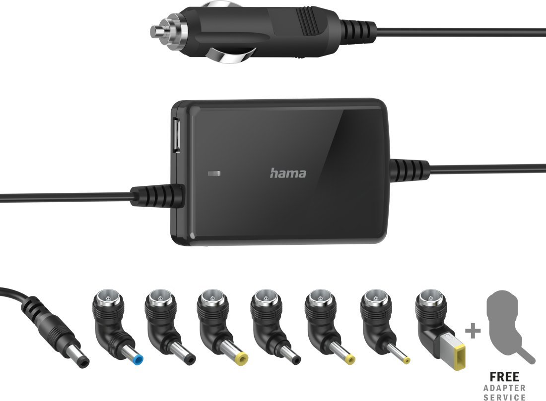 Zasilacz do laptopa Hama 70 W, 3.7 A, 19 V (002000080000)