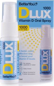BetterYou Witamina D 1000 w sprayu 15ml MuliVit BetterYou