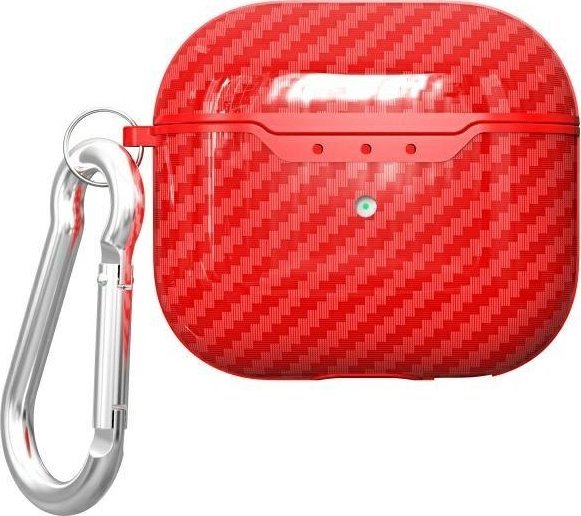 Beline AirPods Carbon Cover Air Pods 4czerwony /red