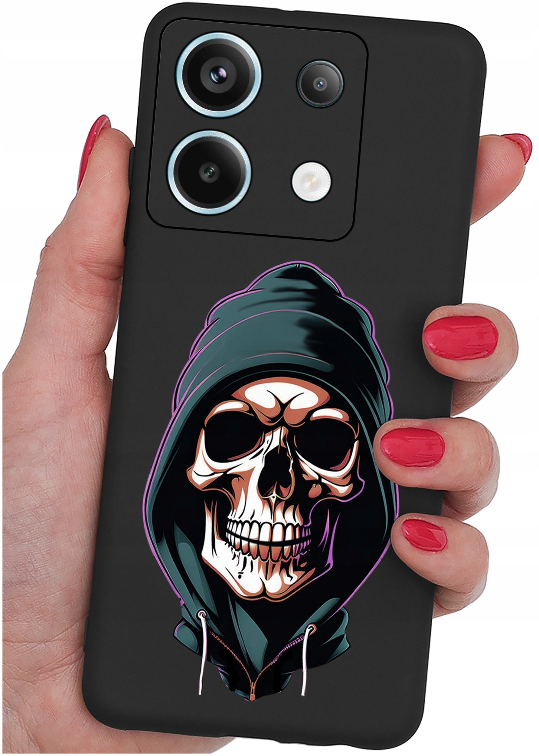 ETUI do Xiaomi Redmi Note 13 Pro 5G WZORY |SILIKONOWE MATT CASE +SZKŁO 9H