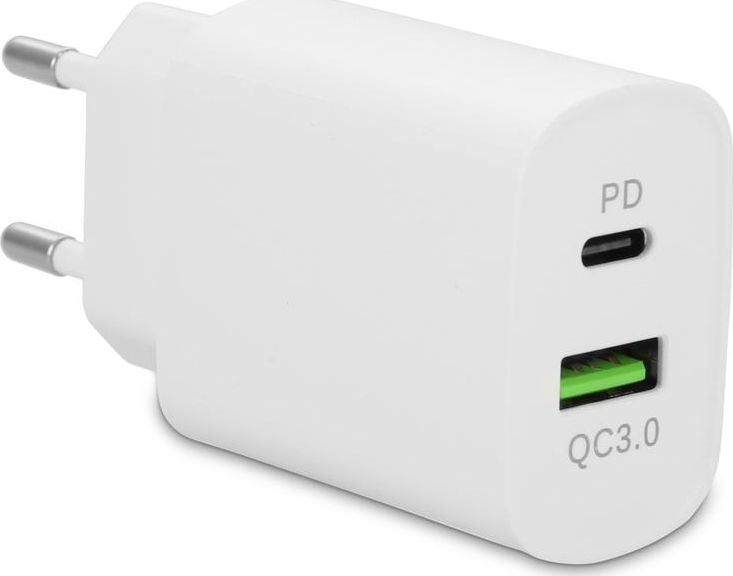 Ładowarka LMP 1x USB-A 1x USB-C 3 A (LMP-DPPA-20W)