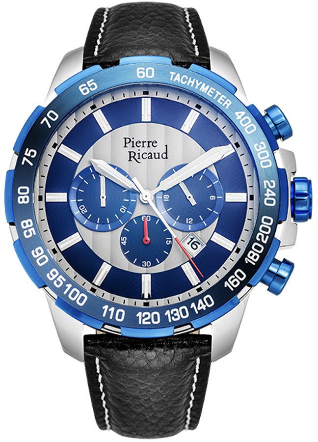 Zegarek męski Pierre Ricaud P97236.L217CH czarny