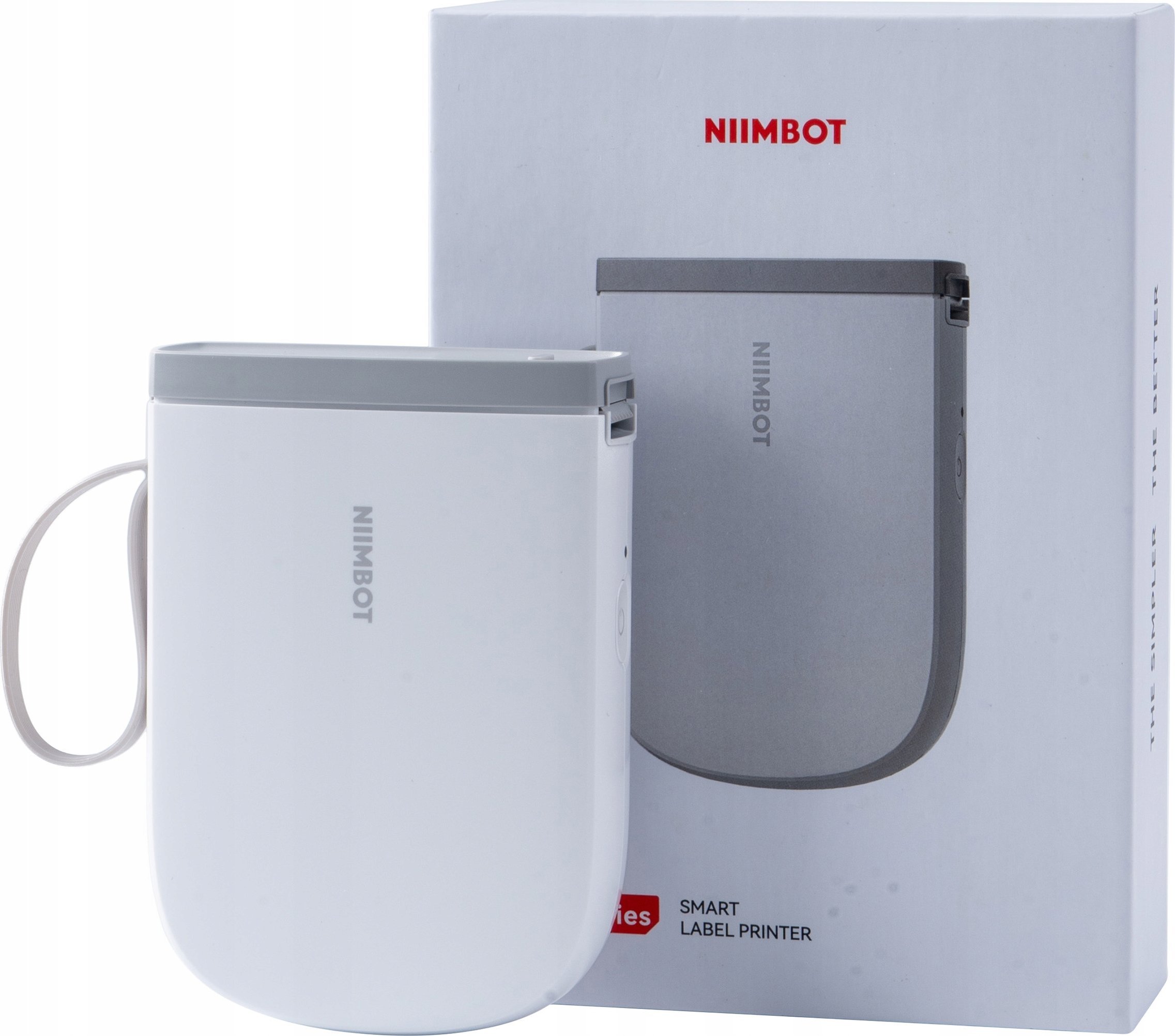 Drukarka etykiet Niimbot Niimbot Tiskárna štítků D11-H Smart, bílá + role štítků 160 ks