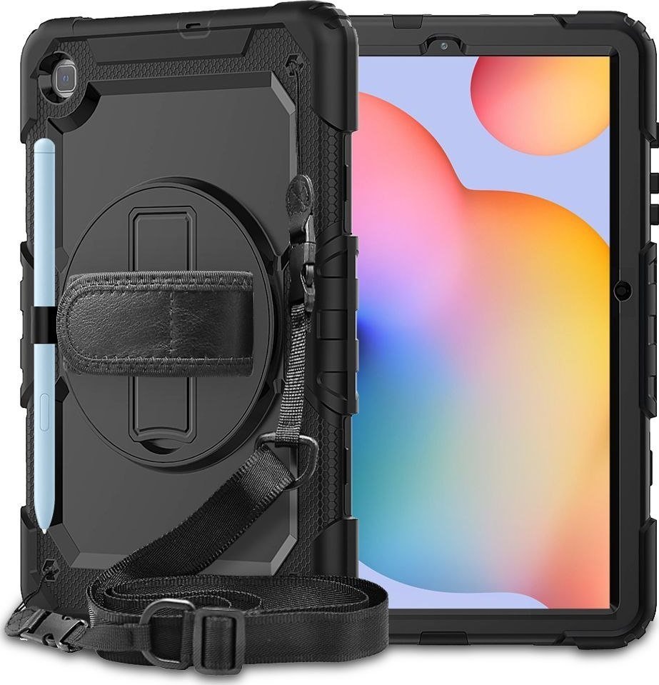 Etui na tablet Braders Etui Solid360 do Galaxy Tab S6 Lite 10.4 2020 / 2022 Black